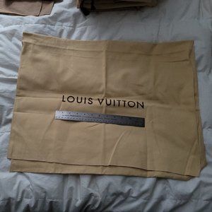 Auth Vintage Louis Vuitton huge to small dust bags